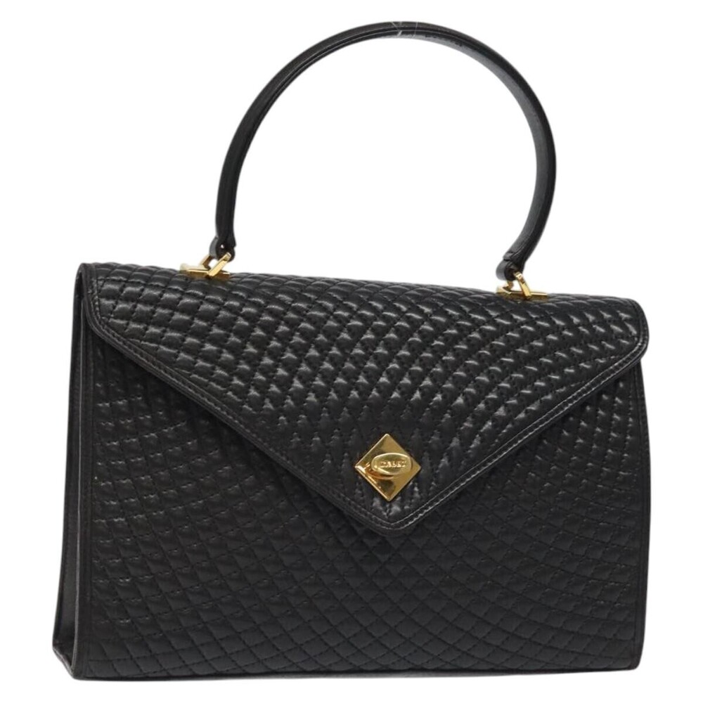 Bally Vintage Quilted Leather